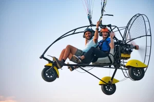 Paramotor Dubai Lake and Desert Adventure